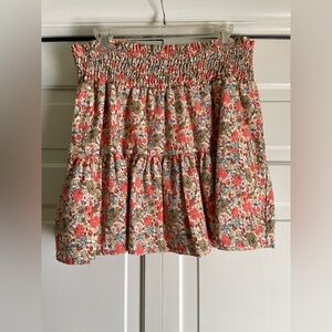 Floral Print Women's Skirt Size Large